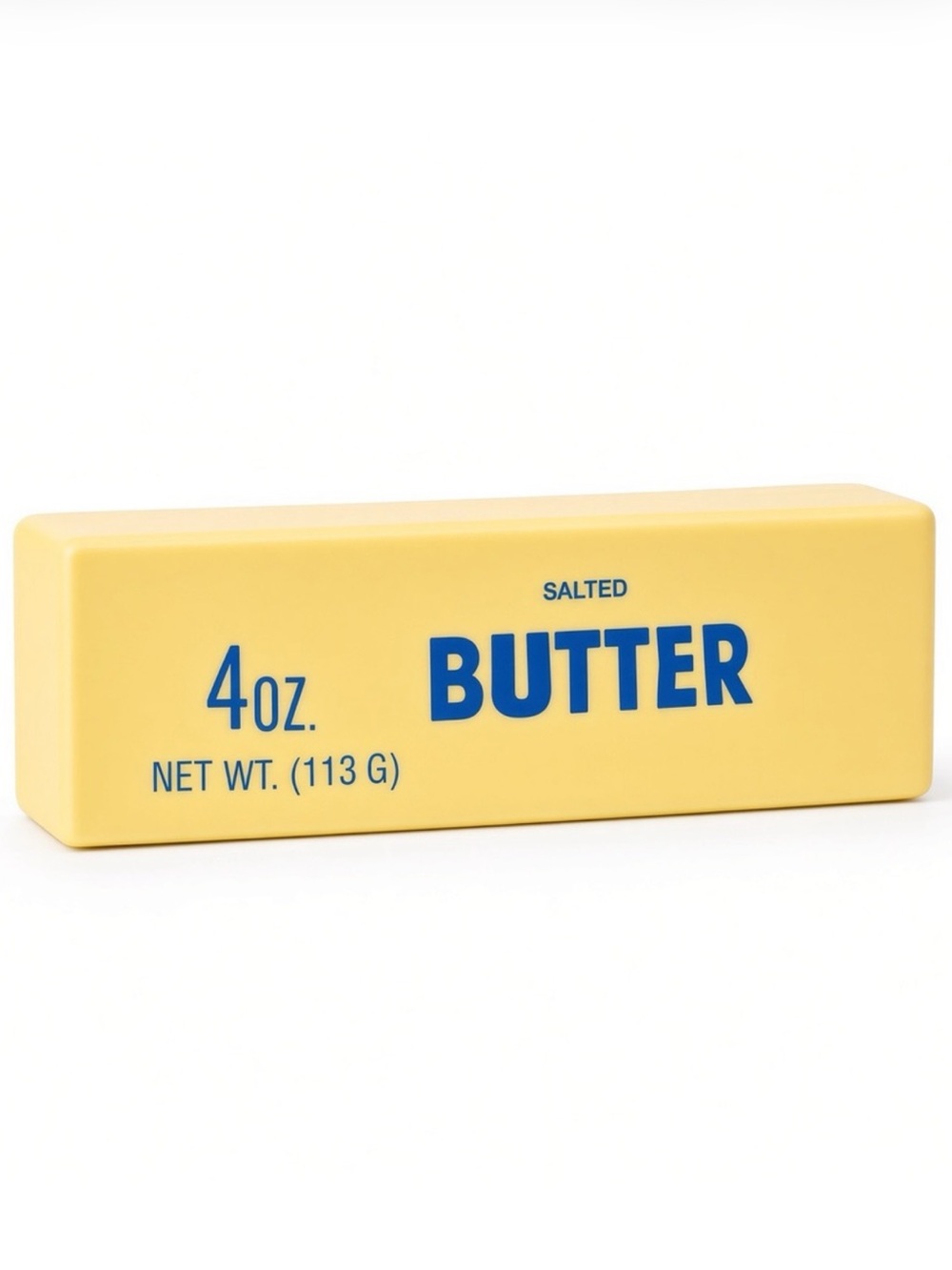 Butter Squishy Stress Toy Yellow